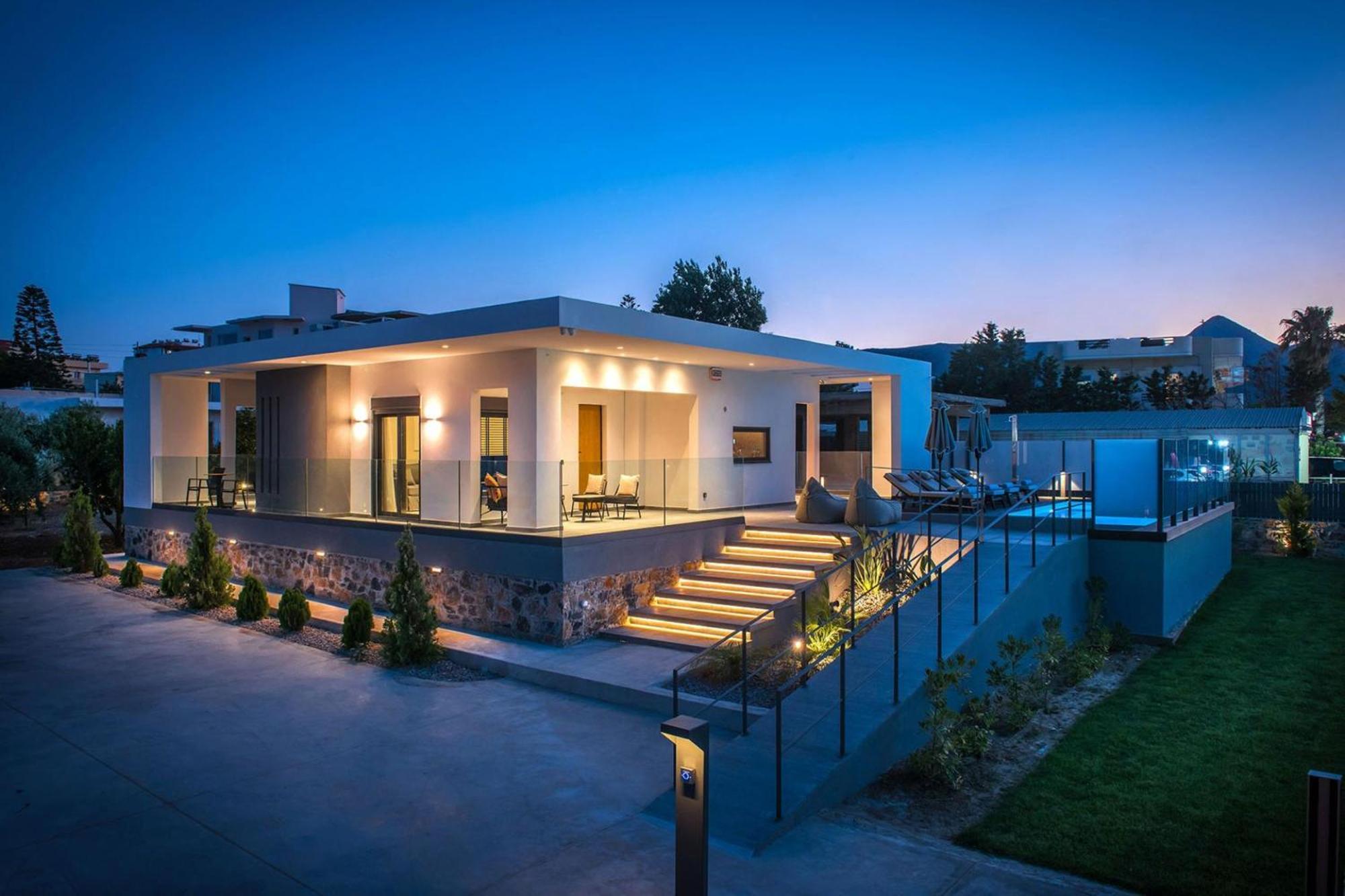 Villa Amo With Private Pool Amoudara Lasithiou 外观 照片