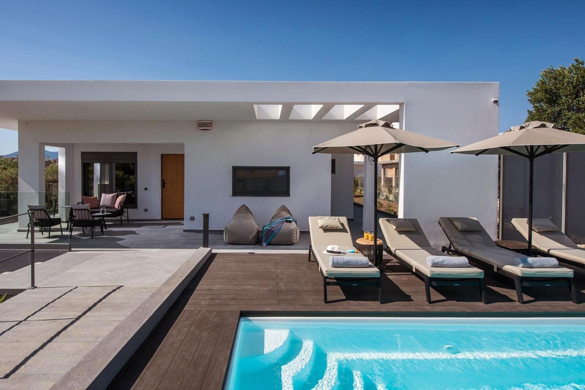 Villa Amo With Private Pool Amoudara Lasithiou 外观 照片