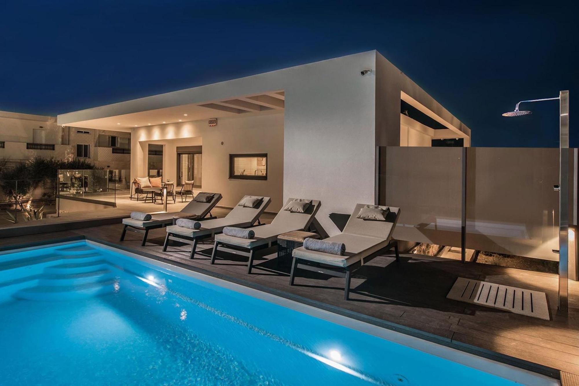 Villa Amo With Private Pool Amoudara Lasithiou 外观 照片